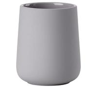 Zone Denmark Nova One Gull Gey - Vaso para Cepillo de Dientes de cerámica con Revestimiento Suave al Tacto, diámetro 8 cm, Altura 10 cm