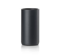 Zone Denmark Rim - Vaso para Cepillo de Dientes, 7 x 13,6 cm, Color Negro