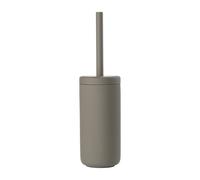 Zone Denmark Ume - Escobilla de Inodoro (10 x 38,7 cm), diseño japonés Elegante, Corte Interno para Drenaje, Color Gris