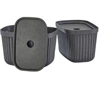 Zone Denmark Pulp recipiente para baño negro 31770