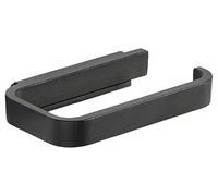 ZONE DENMARK Rim-Portapapel higiénico, 14,6 x 8,4 x 2 cm, Color Negro, Papel, tamaño estándar