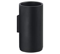 ZONE DENMARK Rim - Vaso para Cepillo de Dientes de Pared, diámetro 7 x 13,6 cm, Color Negro