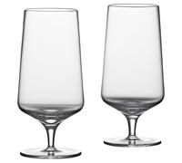 ZONE DENMARK Rocks - Vaso de cerveza (6 x 14 cm, 30 cl), transparente