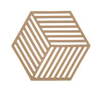 Zone Denmark Salvamanteles Hexagon Dark Camel