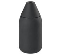 Zone Denmark Singles - Dispensador de jabón para cocina, dispensador de jabón, fácil de rellenar y dosificar fácilmente, diámetro de 7 cm, altura de 15 cm, capacidad de 300 ml, color negro