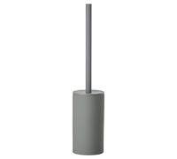 Zone Denmark Solo Soporte y - Escobilla (Soporte y escobilla de inodoro, Negro, 84 mm, 448 mm)