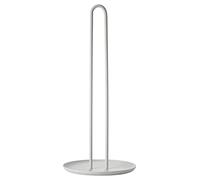 Zone Denmark Soporte de Papel de Cocina Individual de pie, de Metal, diámetro de 14,5 cm, Altura de 32 cm, Gris cálido