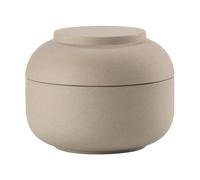 Zone Denmark Tarro con tapa Sensu Ø10.5x7.5 cm Taupe