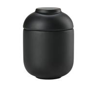 Zone Denmark Tarro con tapa Sensu Ø6.5x9 cm Black