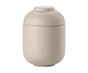 Zone Denmark Tarro con tapa Sensu Ø6.5x9 cm Sand