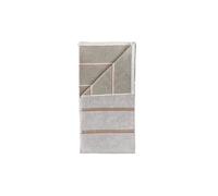 ZONE DENMARK Toalla de ducha SAUNA 70x140cm Gris suave/Eucalipto/Terracota gris claro