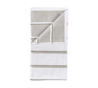 Zone Denmark Toalla Sauna White-soft grey-eucalyptus. 70x140 cm