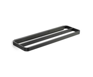 Zone Denmark Toallero doble RIM 12x44 cm Black
