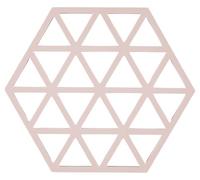 Zone Denmark Triangles - Salvamanteles (16 x 14 x 0,9 cm), Color Rosa