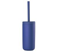 Zone Denmark Ume - Escobilla para Inodoro (gres con Revestimiento Suave al Tacto, diámetro 10 cm, Altura 38,7 cm, Color Azul índigo)