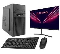 Core Work Intel Core i3 14100/16GB/1TB SSD Nvme Negro + Monitor 24 Teclado y ratón