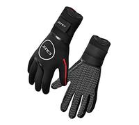 ZONE3 Guantes de Neopreno Heat Tech, Adultos Unisex, Negro/Rojo, S