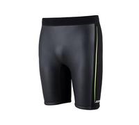 ZONE3 Active-Flex Buoyancy Jammer, Pantalones Cortos de Neopreno de 3/2 mm para Entrenamiento de natación, Unisex, Color Negro y Lima, Negro/Lime, X-Large