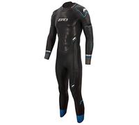 Zone3 Advance Traje de Neopreno de Natación, Hombre, Negro/Azul, Talla L