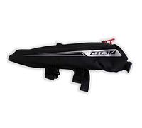 ZONE3 Aero Top Tube - Bolsa de Ciclismo/triatlón Bento Box, Color Negro y Plateado, Talla única