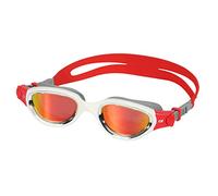 ZONE3 Gafas de natación Venator-x, Color Plata Blanco Rojo, Talla única