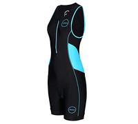 ZONE3 Mujer Activate Trisuit, Negro/Turquesa, L