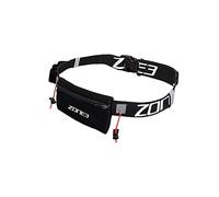 ZONE3 Cinturón Porta Dorsal con Bolsillo de Neopreno Accesorio Viaje, Unisex Adulto, Negro, Talla única