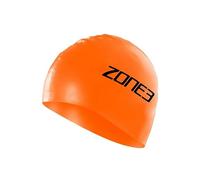 ZONE3 Silicone Swim Cap SA24SCAP - Orange