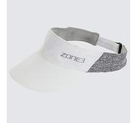 Visera Zone3 Lightweight Race Visor blanco gris