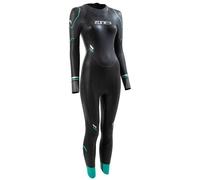 Zone3 women advance wetsuit black/turquoise s/m
