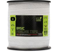 ZoneGuard Suministros Para El Cuidado De La Salud 40 mm Cinta Básica De Esgrima Blanco 200 M