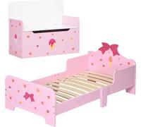 ZONEKIZ Conjunto para niños 143x74x59 cm rosa