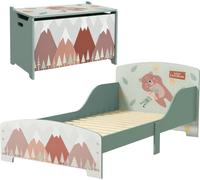 ZONEKIZ Conjunto para niños 143x77x60 cm verde