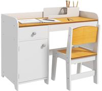 ZONEKIZ Escritorio para Niños 80x39x59 cm Blanco