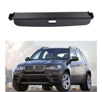 ZONEWD Cubierta De Carga Retráctil para BMW X5 E70 2007 2008 2009 2010 2011 2012 2013, Coche Maletero Cubierta De Retráctil Carga Privacidad Interiores Accesorios,Black