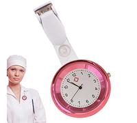 ZONEWD Relojes de enfermería para enfermeras, estetoscopio, clip de estetoscopio médico, manecillas de iluminación, movimiento, no es fácil de dañar, para médicos y enfermeras