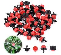 ZoneYan Droppers for Automatic Irrigation Equipment,Sistema de riego automático por Goteo Anti-obstrucción.(100 pcs)
