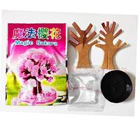 Zonfer 1pc Creciente Mágico Árbol Mágico Cristal De Crecimiento De Árboles De Papel Místico Árboles En Flor De Cumpleaños De Los Niños Juguetes (Sakura)