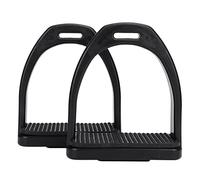 Zonizforceal 2 estribos de plástico de Alta Resistencia para Caballos con Almohadilla de Goma Antideslizante, Accesorios de equitación duraderos para aliviar Las Rodillas y los Tobillos, (l)