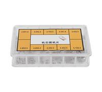 Zonizforceal Abrazadera de carcasa con adaptador de movimiento y arandela de tornillo de fijación para ETA2836/2824, kit de herramientas para reparación de relojes mecánicos que incluye 10 tama