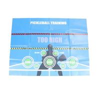 Zonizforceal Almohadilla de Entrenamiento para Pickleball, Tabla rebotadora para prácticas de Pickleball, Almohadilla Impermeable y Reutilizable con una relación de Campo de 4:3 para