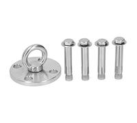 Zonizforceal Gancho de Montaje en Techo de Acero Inoxidable 304, Colgador de Hamaca y Columpio de Alta Resistencia con Capacidad de Carga de 500 kg, para hamacas de Yoga, Bolsas de,