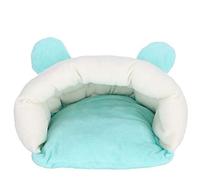 Zonizforceal Nido para Mascotas pequeñas, Saco de Dormir de algodón Grueso; Saco de Dormir para petauros de azúcar, hámster Sirio y Loro; Refugio cálido de Franela con diseño Abierto; Cama (Verde)