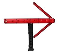 Zonizforceal Panel de flecha LED para automóvil, luz intermitente lateral secuencial de vista trasera, indicador de dirección plegable con soporte súper reflectante para emergencias y obras.