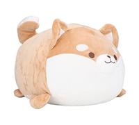 Zonizforceal Peluche de Shiba Inu, muñeco de Perro Suave y Relleno con diseño Realista, Almohada para abrazar Ideal para niños y Adultos, Regalo Decorativo para cumpleaños, Aniversarios, hogar