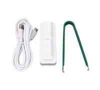 Zonizforceal Teclado programable para PC de 2 Teclas, Teclado mecánico RGB para Juegos, Teclado OSU programable con Cable USB y Cambio en Caliente, con Cable Tipo C, Compatible con, Mac (Blanca)