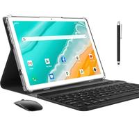 ZONKO Tablet Android 14 de 10 pulgadas 3 en 1 con teclado y ratón lápiz, 256 GB TF 64 GB ROM Octa-Core|WiFi 6 y Bluetooth 5.0 | Certificación Google GMS Widevine L1 | 7000 mAh |13 MP | Tablet PC
