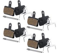 Zonon 4 Pares Pastillas de Freno Disco de Bici Compatible con Shimano TRP Tektro Deore Br-M575 M525 M515 T675 M505 M495 M486 M485 M475 M447 M446 M445 M416 M415 M375 M355 C601 C501 (Pastillas Resina)