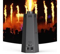 ZonQoonz Lanzallamas, proyector de llama de 150 W con controlador DMX, para conciertos, espectáculos, fiestas, Halloween, Navidad, eventos deportivos