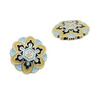 ZONSHJDKR Botones para Ropa 10 Botones Cuadrados Vintage de 18 mm for Chaqueta, Accesorios Costura DIY, Decorativos for Ropa, Abrigo for Mujer for Coser